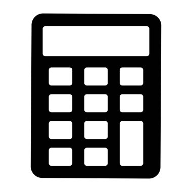 Sayı kırıcı ve hesap makinesinin premium indirme simgesi