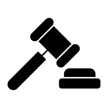 Açık artırmanın düzenlenebilir tasarım simgesi