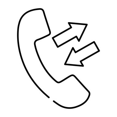 İki yönlü okları olan alıcı, dikkat dağıtma konsepti