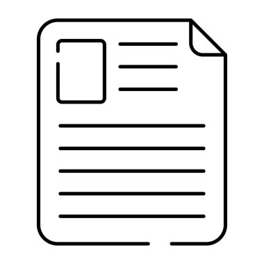 Müfredat vitae 'nin son moda vektör tasarımı