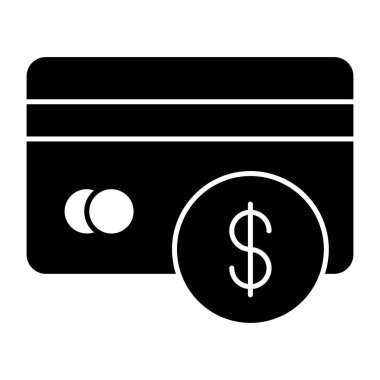 ATM kartının sağlam bir tasarım simgesi