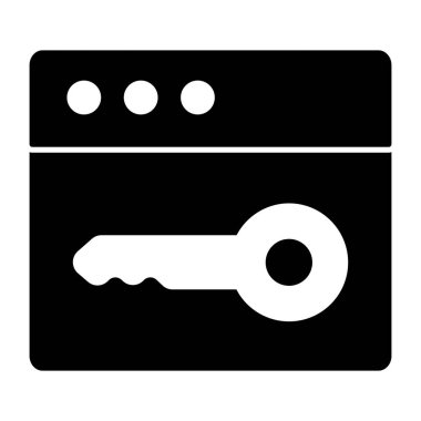 Web sayfasında anahtar, web erişimi kavramı