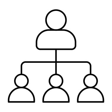 Takım liderliğinin modern tasarım simgesi.