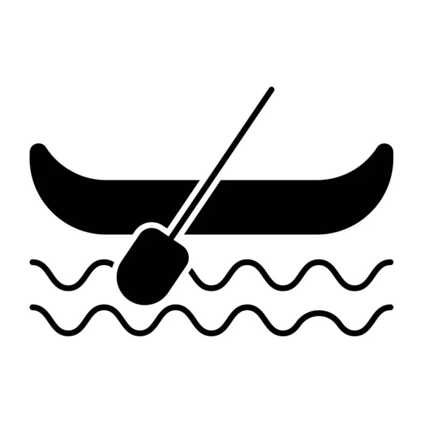船桨表示划艇的概念 — 图库矢量图片