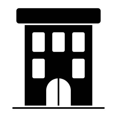 Otel binasının eşsiz bir tasarım simgesi.