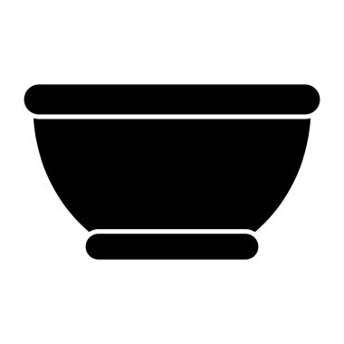 Düzenlenebilir kase tasarımı simgesi