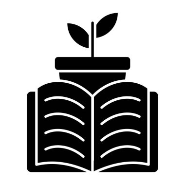 Bilgi büyümesi kavramını gösteren yapraklı kitapçık