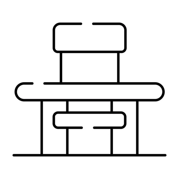 Een Perfect Design Icoon Van Het Schoolgebouw — Stockvector