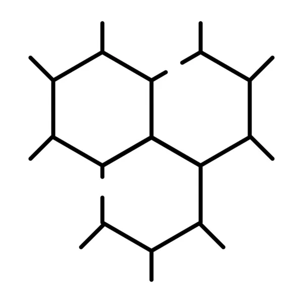 Moderno Diseño Vectorial Fórmula Química — Vector de stock