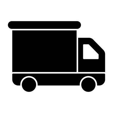 Dağıtım aracının düzenlenebilir tasarım simgesi