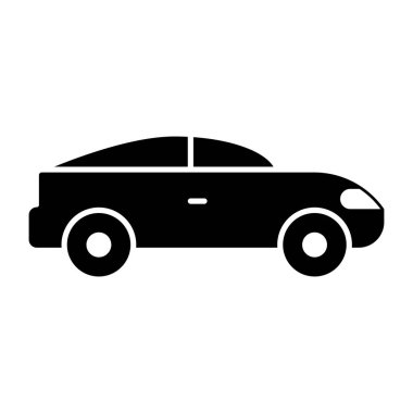 Özel bir ulaşım simgesi, spor arabanın katı tasarımı