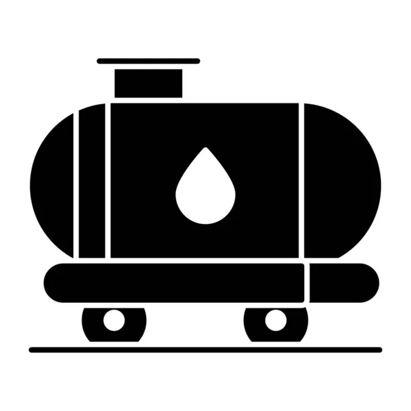 Icono Diseño Editable Petrolero — Vector de stock