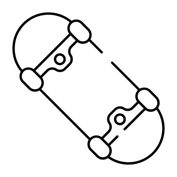 Icon Design Skateboard — Stock Vector