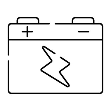 Araba aküsünün eşsiz bir tasarım simgesi