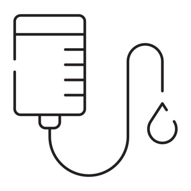 Damardan damlayan bir trend vektör tasarımı 