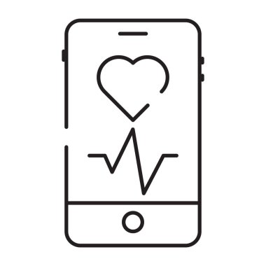 Gezici tıbbi uygulamanın simge tasarımı