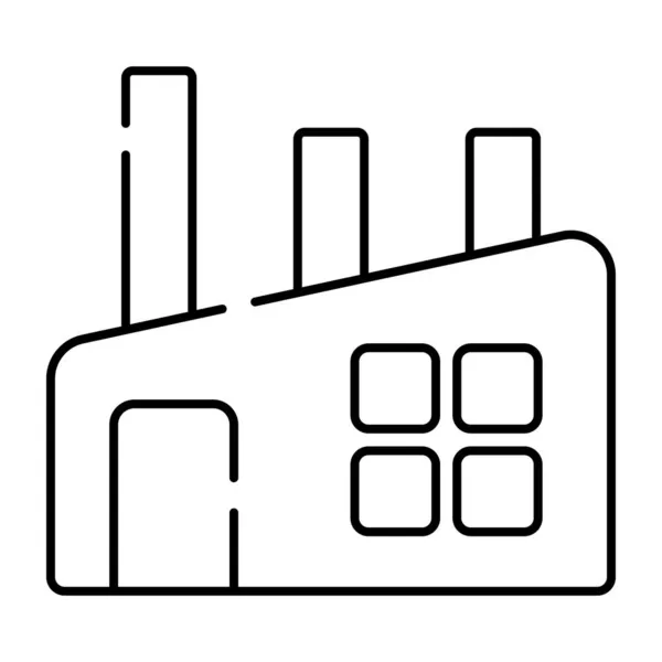 发电厂的完美设计图标 — 图库矢量图片