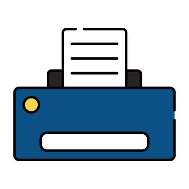 Yazıcının premium indirme simgesi