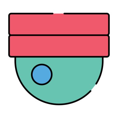 CCTV kamerasının eşsiz bir tasarım simgesi