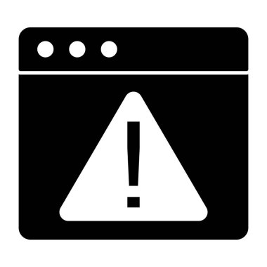 Web hatasının moda tasarım simgesi