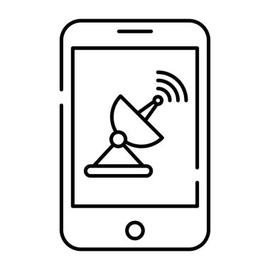 Mobil uydunun eşsiz bir tasarım simgesi