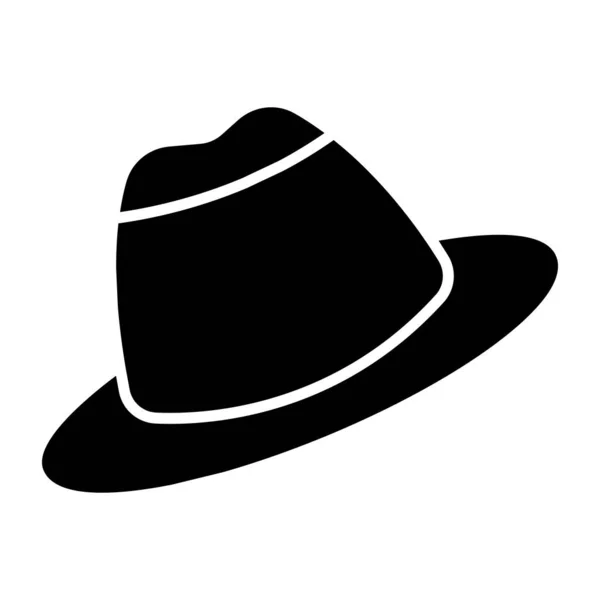 카우보이 모자의 디자인 아이콘 — 스톡 벡터