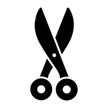 Bahçe makası için düzenlenebilir tasarım simgesi