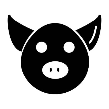 Panda hayvanının moda tasarım ikonu 