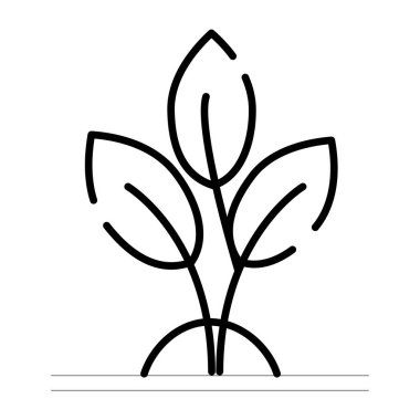 Filizlerin mükemmel bir tasarım simgesi