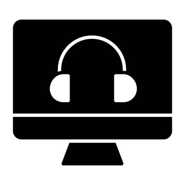 Düzenlenebilir bir tasarım ikonu müşteri hizmetleri