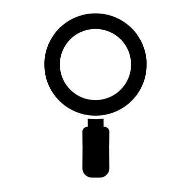 Büyüteçin modern tasarım simgesi