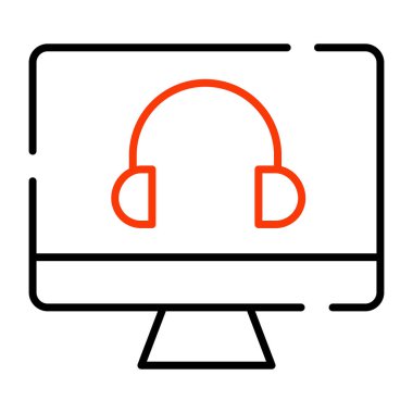 Düzenlenebilir bir tasarım ikonu müşteri hizmetleri