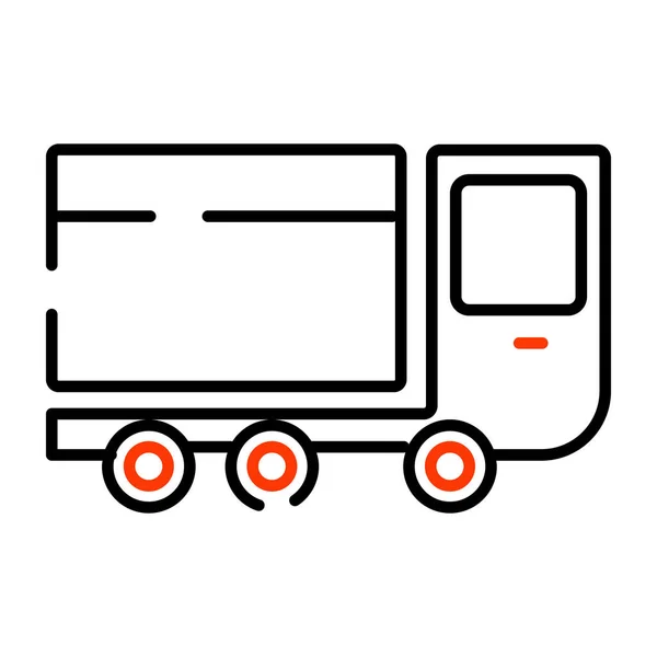 Een Perfect Design Icoon Van Cargo Van — Stockvector