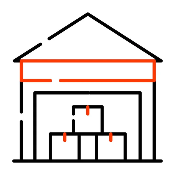 Perfect Design Icon Storeroom — Stock Vector