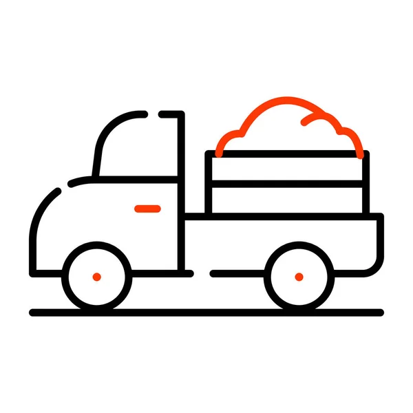 Векторний Дизайн Грунтової Вантажівки — стоковий вектор