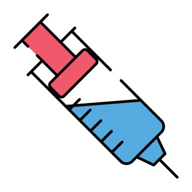 Enjeksiyonun modern tasarım simgesi