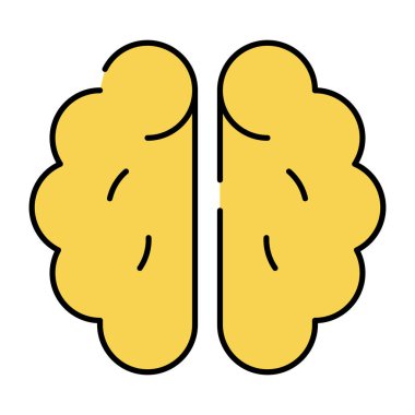 Beynin düzenlenebilir tasarım simgesi