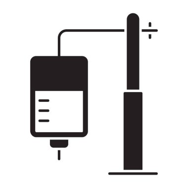 Damardan damlayan bir trend vektör tasarımı 