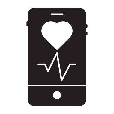 Gezici tıbbi uygulamanın simge tasarımı