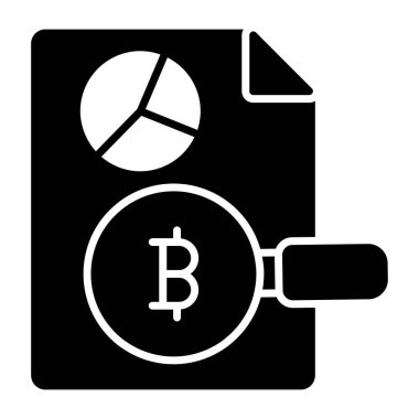 Veri analizinin modern tasarım simgesi