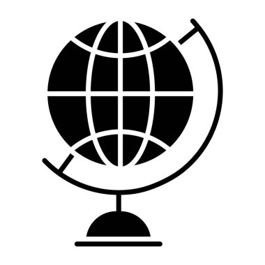 Masa küresinin yaratıcı tasarım simgesi 