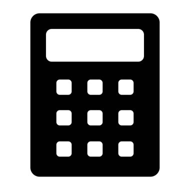 Sayı kırıcı ve hesap makinesinin premium indirme simgesi