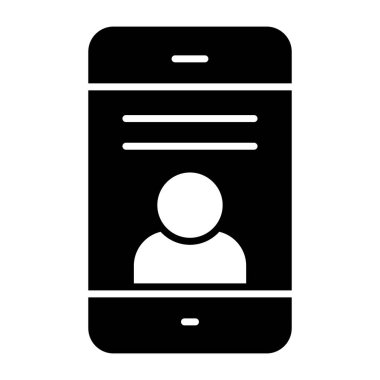 Taşınabilir profilin moda tasarım simgesi