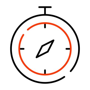 Pusula için düzenlenebilir tasarım simgesi 