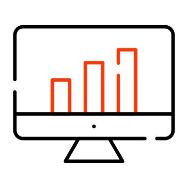 Çevrimiçi bilgi grafiğinin moda tasarım simgesi