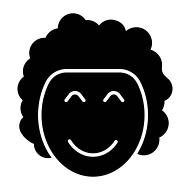 Palyaçonun yaratıcı tasarım simgesi