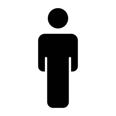 İnsanın modaya uygun bir vektör tasarımı 