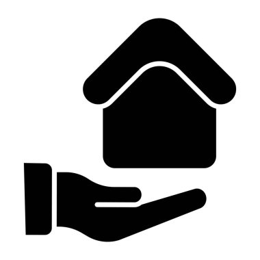 Ev bakımı kavramını gösteren kulübe