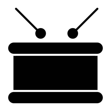 Yaratıcı tasarımda davul çalma simgesi