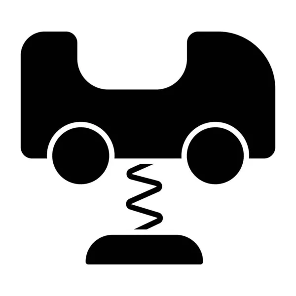 Μοντέρνο Σχέδιο Εικονίδιο Του Αυτοκινήτου Μωρό — Διανυσματικό Αρχείο